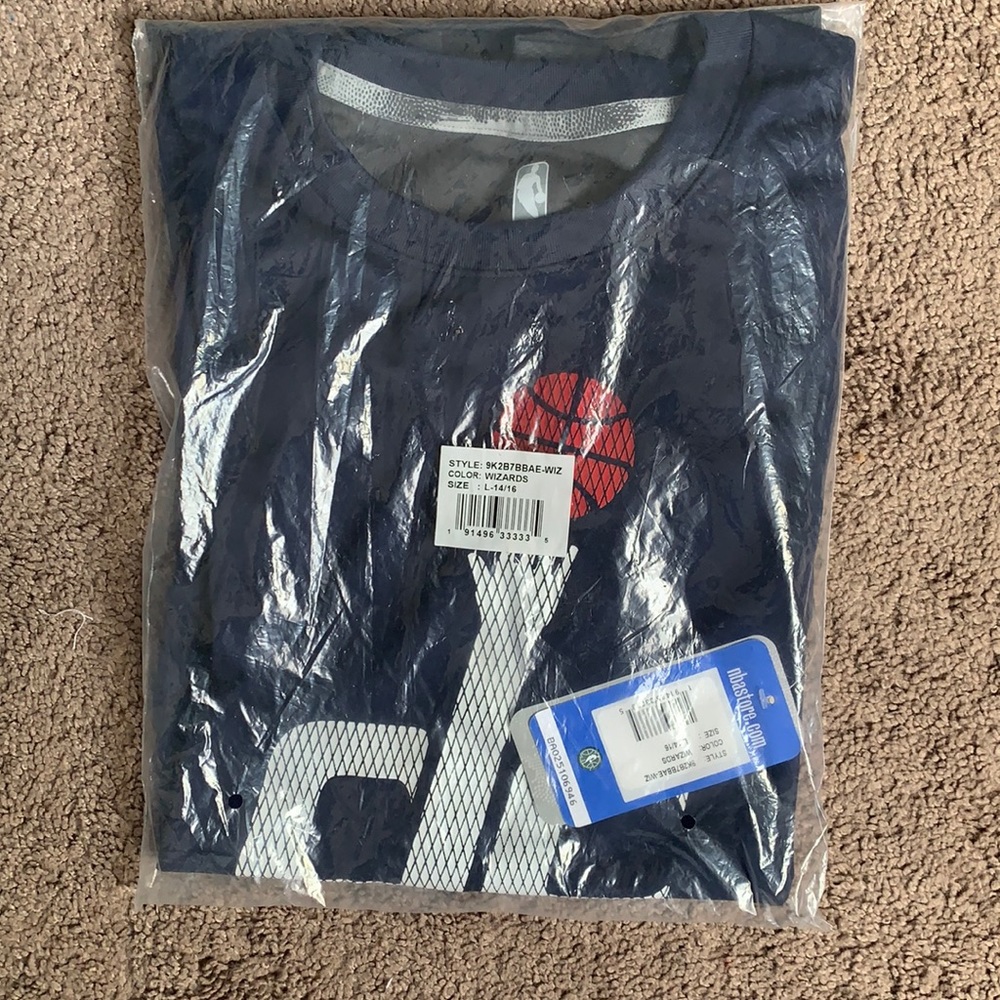 NWT! Washington Wizards Boys NBA Shirt